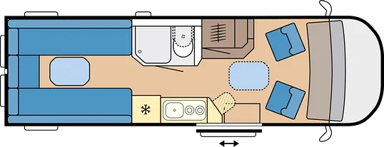 Camper Station Nord Glenn Nölle unsere Flotte Hobby A60 GF 02